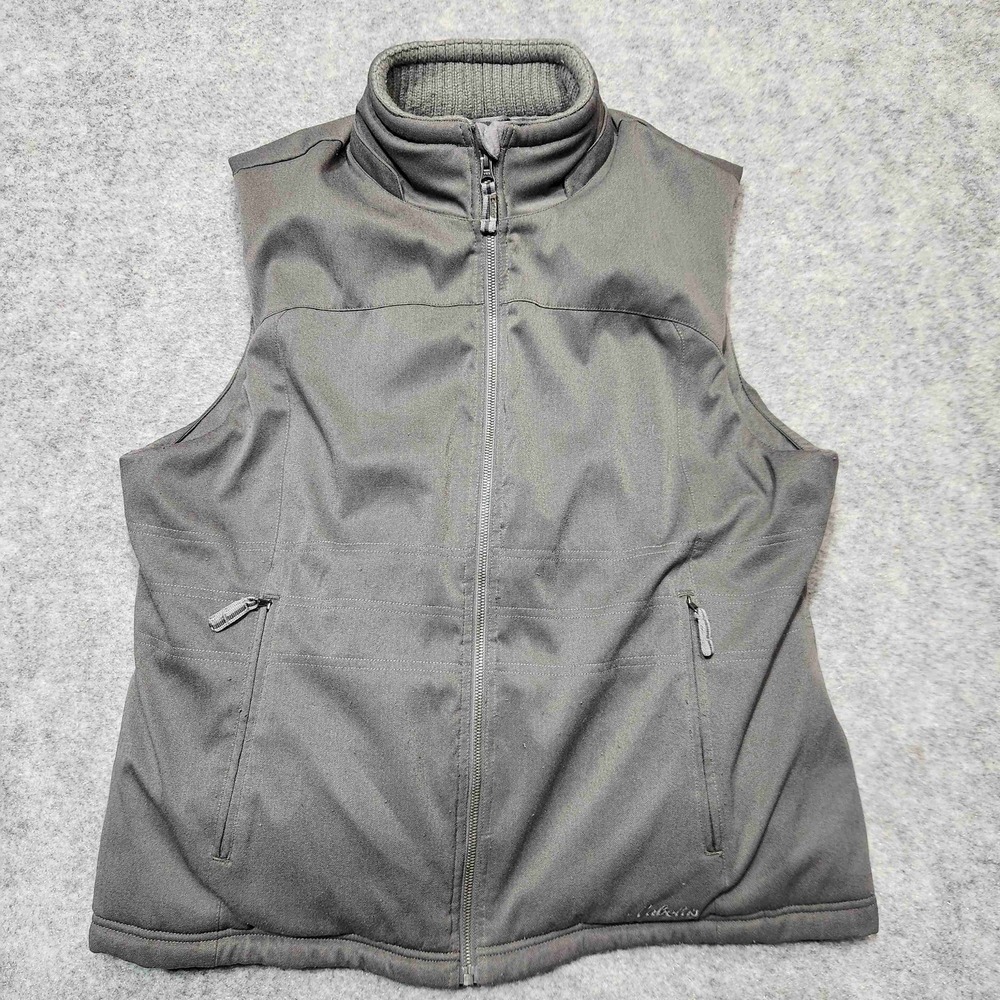 Cabelas Mens Outdoor‎ Vest  Zipper Front Stand Collar Mens 2XL